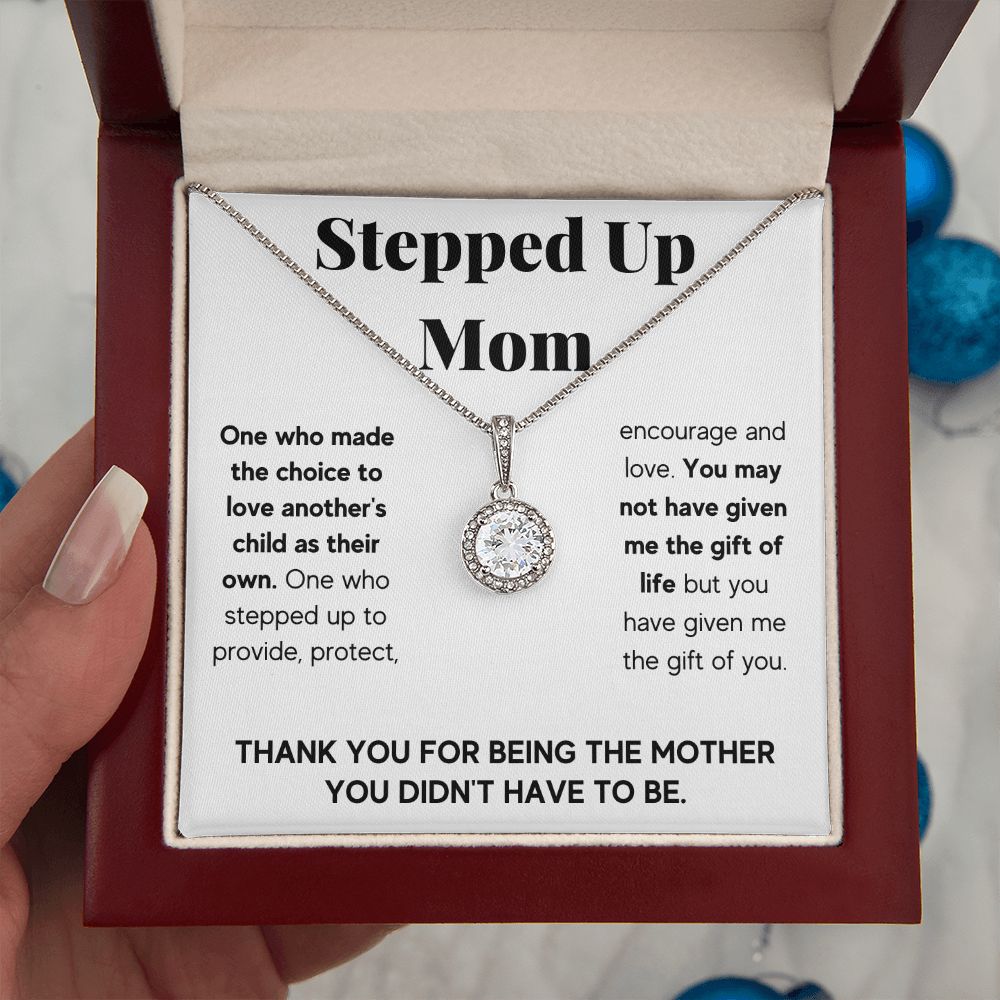 gifts for stepmom bonus mom gifts step mom gift ideas bonus mom gifts from son to my bonus mom necklace - ON CLOUD NINE GIFTS