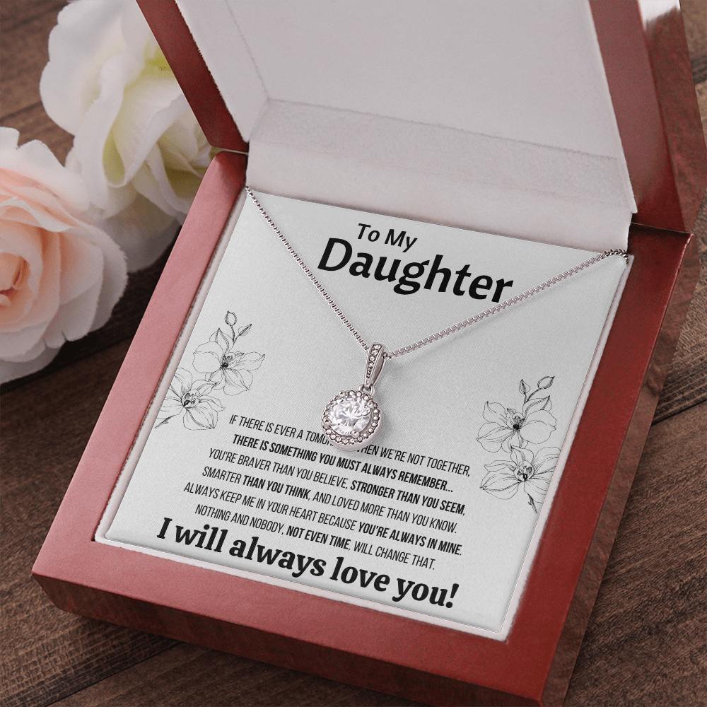 21st birthday gifts for daughter, to my daughter necklace, mother daughter jewelry gold, gift from dad to daughter - ON CLOUD NINE GIFTS