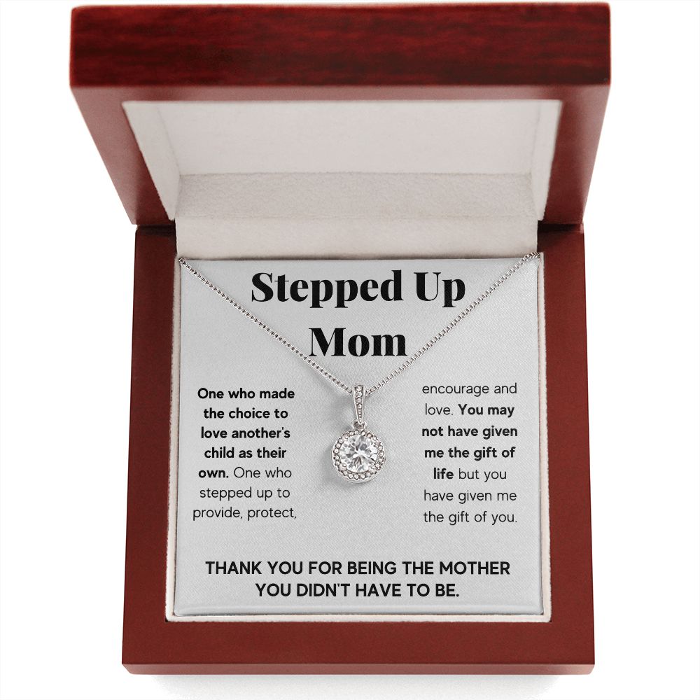 gifts for stepmom bonus mom gifts step mom gift ideas bonus mom gifts from son to my bonus mom necklace - ON CLOUD NINE GIFTS
