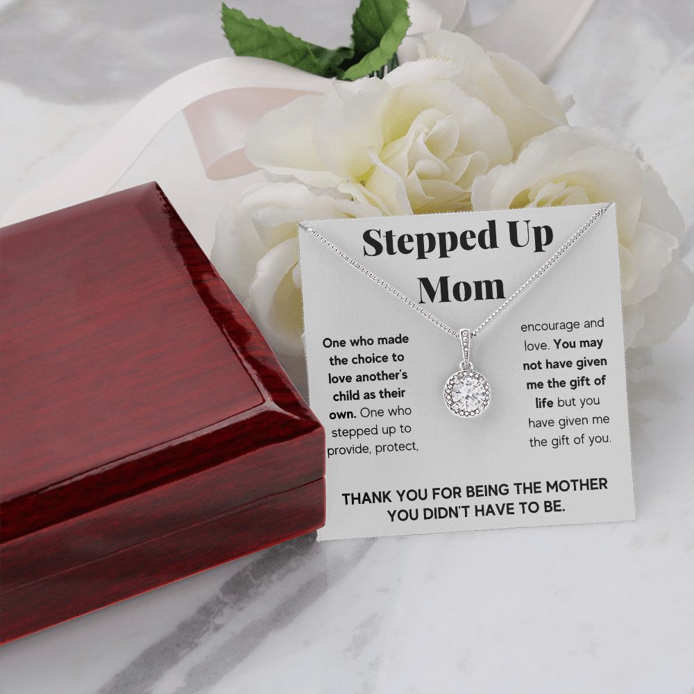 gifts for stepmom bonus mom gifts step mom gift ideas bonus mom gifts from son to my bonus mom necklace - ON CLOUD NINE GIFTS