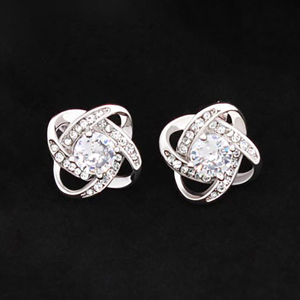 Love Knot Stud Earrings - ON CLOUD NINE GIFTS