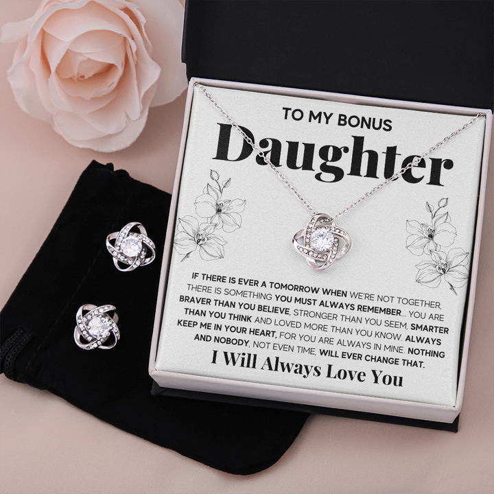 Stepdaughter gifts from stepmom, to my stepdaughter necklace, step daughter gifts from stepdad - ON CLOUD NINE GIFTS