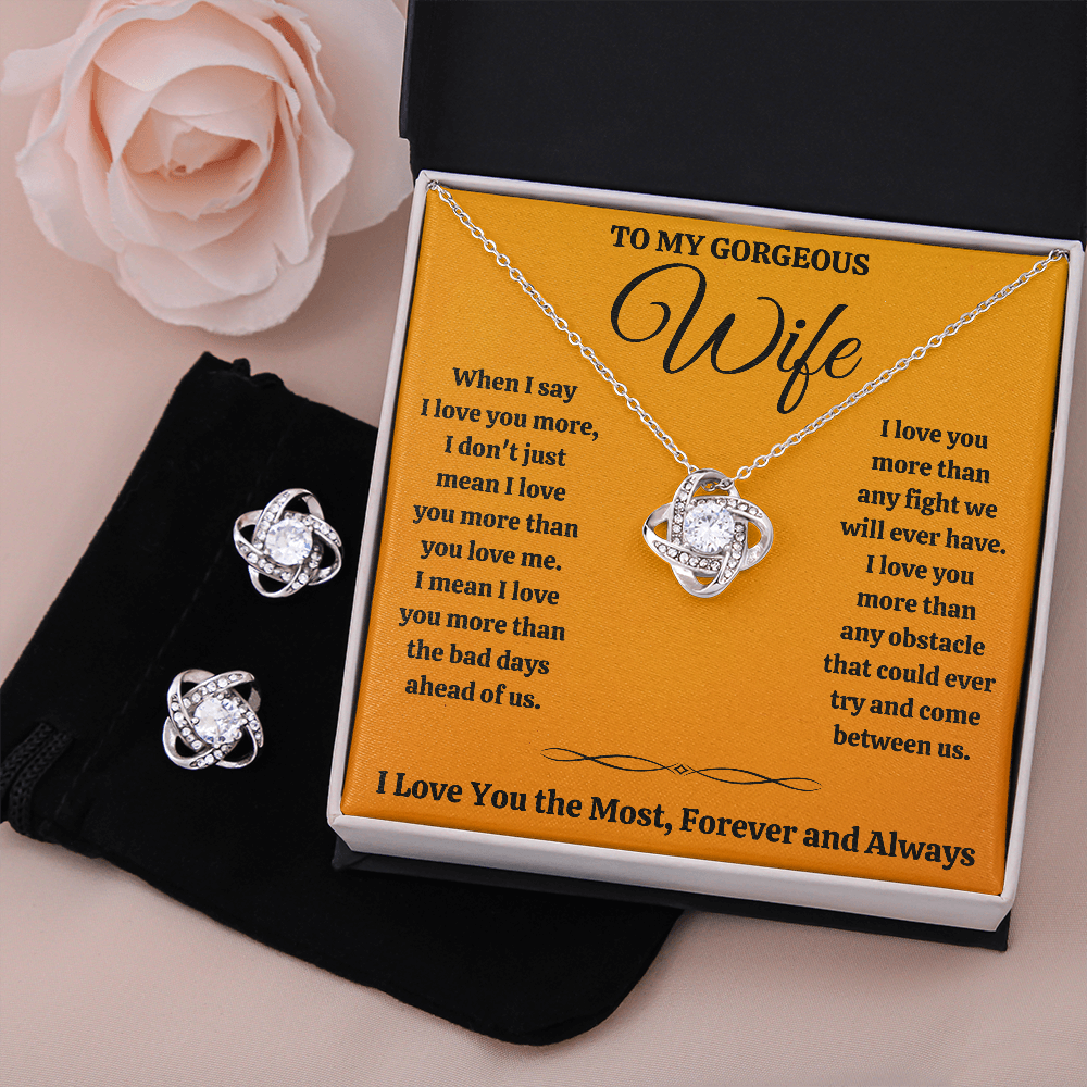 Wife Most Box with Earrings - ON CLOUD NINE GIFTS