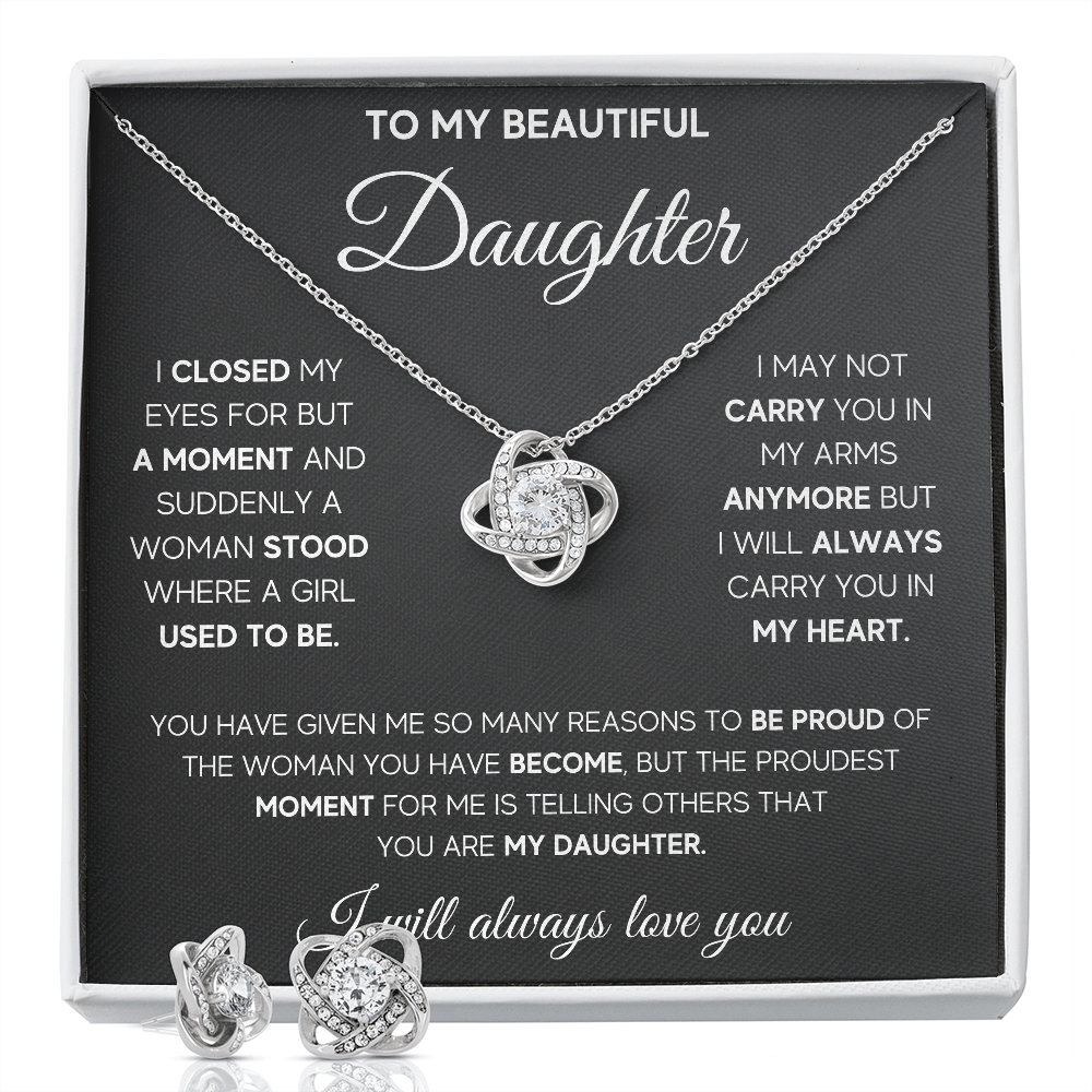 Proud Love Knot Box with Earrings - ON CLOUD NINE GIFTS