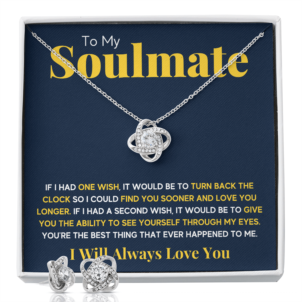 Soulmate Wish Box with Earrings - ON CLOUD NINE GIFTS