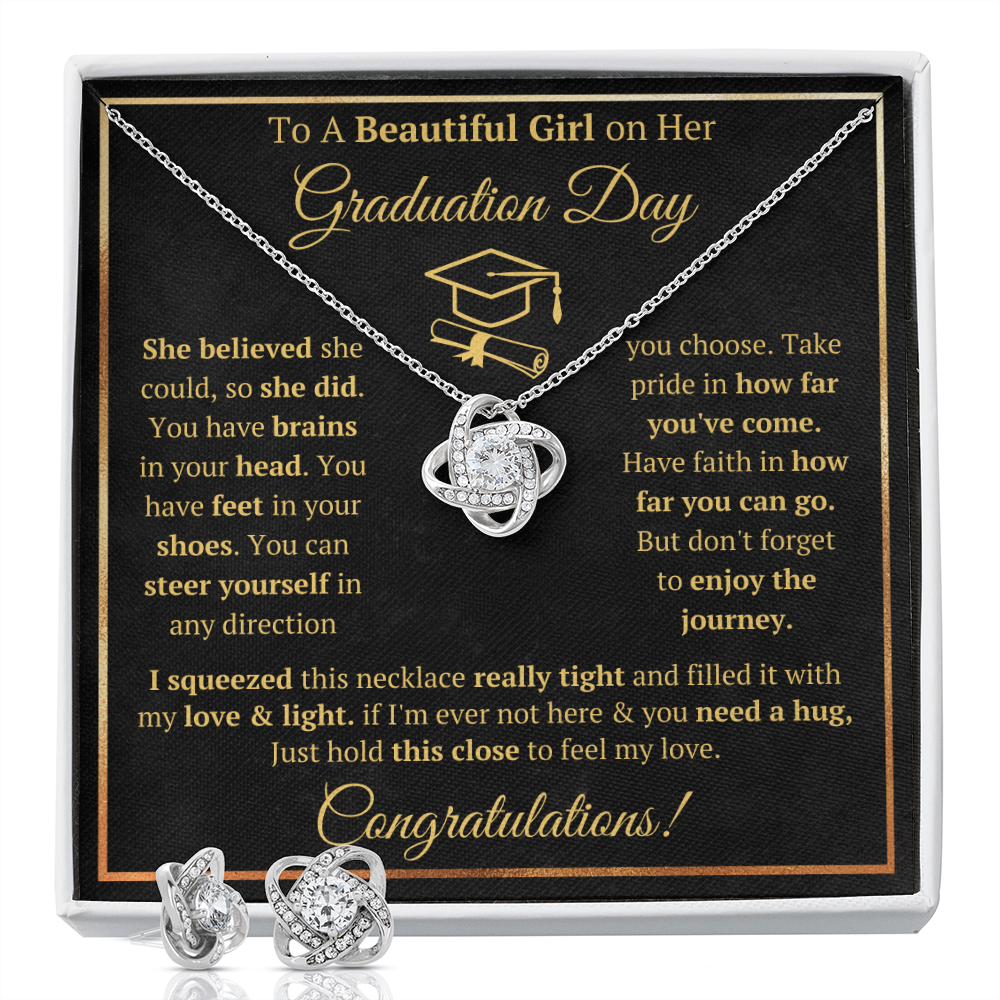 College graduation gifts for her female mba graduation presents for daughter class of 2022 jewelry pendant with message card and gift box - ON CLOUD NINE GIFTS