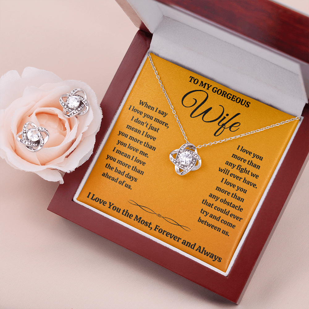 Wife Most Box with Earrings - ON CLOUD NINE GIFTS