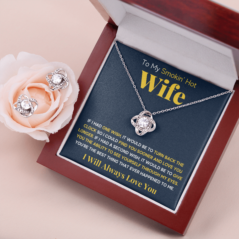 Smokin Hot Wife Box with Earrings - ON CLOUD NINE GIFTS