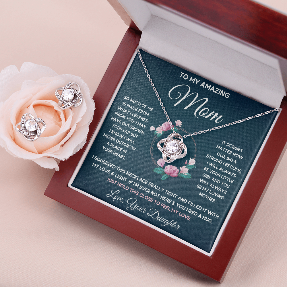 Outgrown Squeezed Knot Box with Earrings - ON CLOUD NINE GIFTS