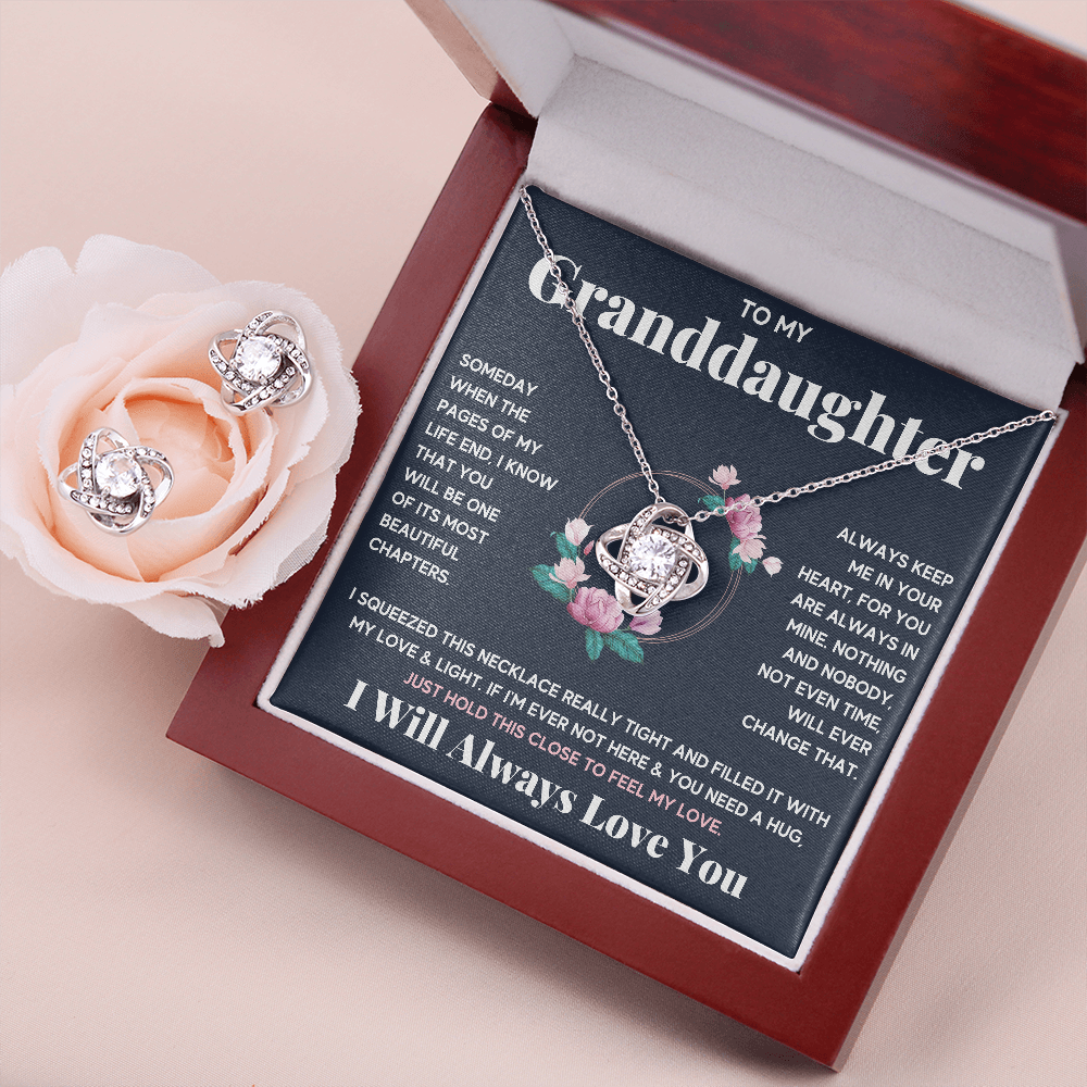Circle Knot Box with Earrings - ON CLOUD NINE GIFTS
