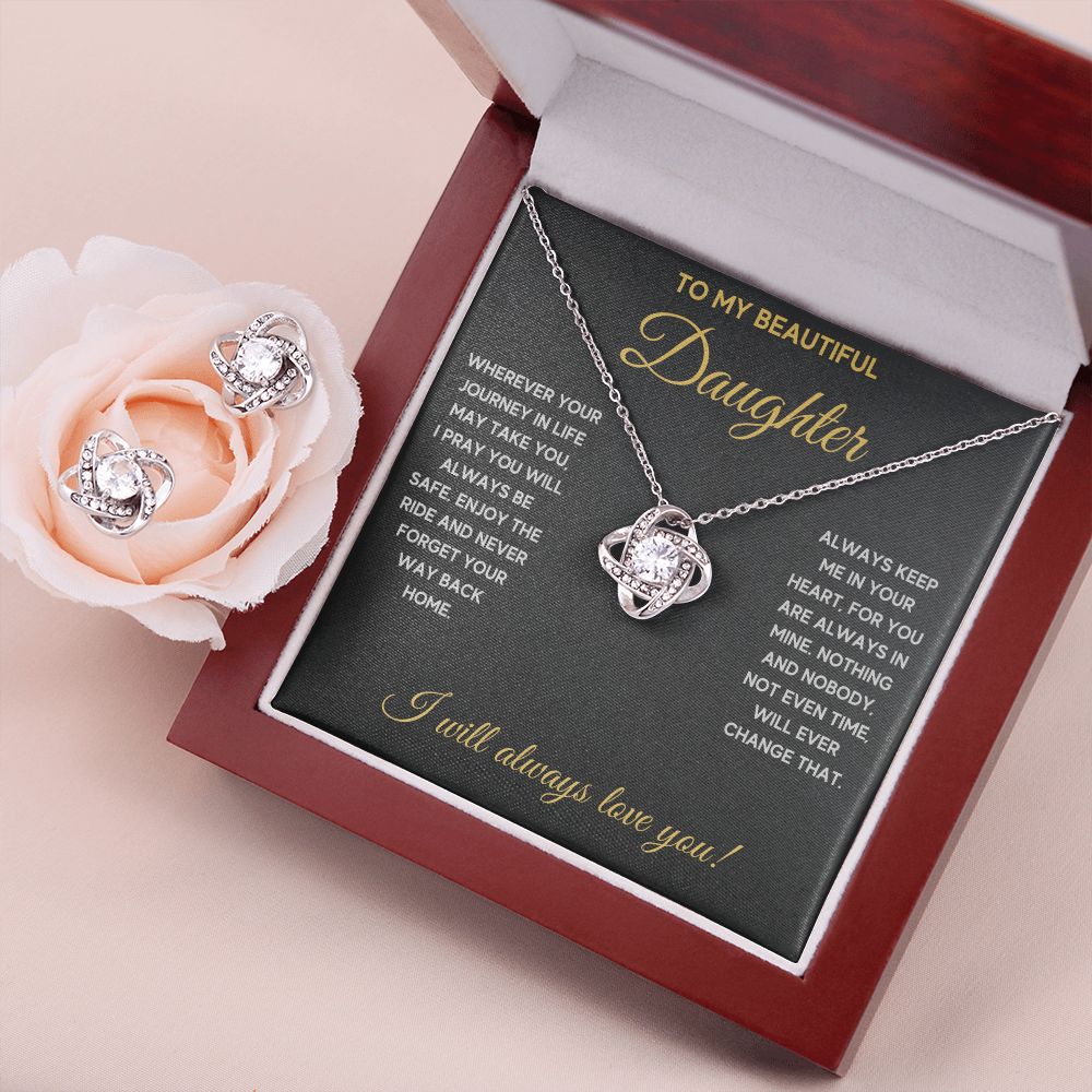 21st birthday gifts for daughter, to my daughter necklace, mother daughter jewelry gold, gift from dad to daughter - ON CLOUD NINE GIFTS