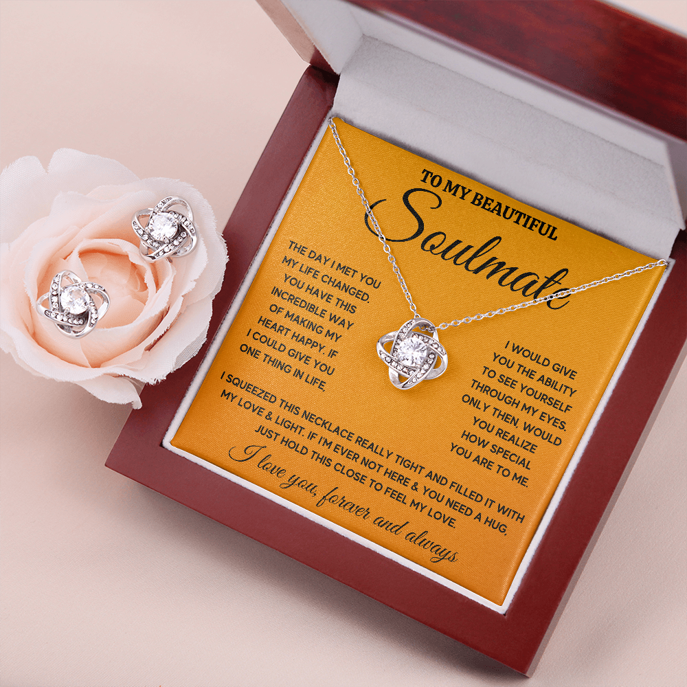 Heart Happy Forever Love Box with Earrings - ON CLOUD NINE GIFTS