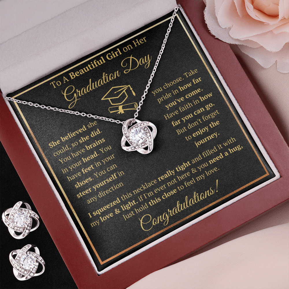 College graduation gifts for her female mba graduation presents for daughter class of 2022 jewelry pendant with message card and gift box - ON CLOUD NINE GIFTS