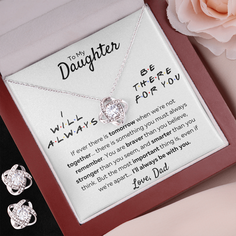daughter birthday gift, father daughter necklace, jewelry for daughter, gift for daughter from dad, daughter necklace from dad - ON CLOUD NINE GIFTS
