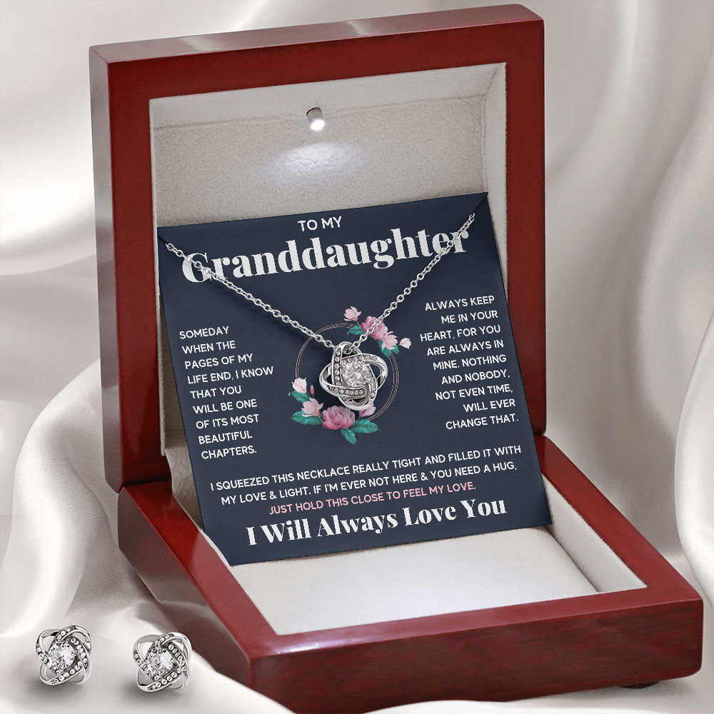 Circle Knot Box with Earrings - ON CLOUD NINE GIFTS