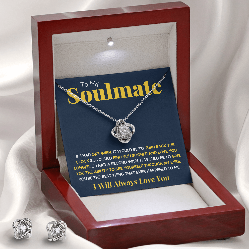 Soulmate Wish Box with Earrings - ON CLOUD NINE GIFTS