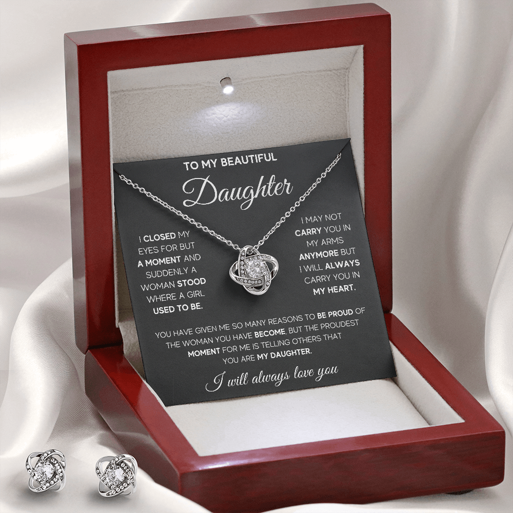 Proud Love Knot Box with Earrings - ON CLOUD NINE GIFTS