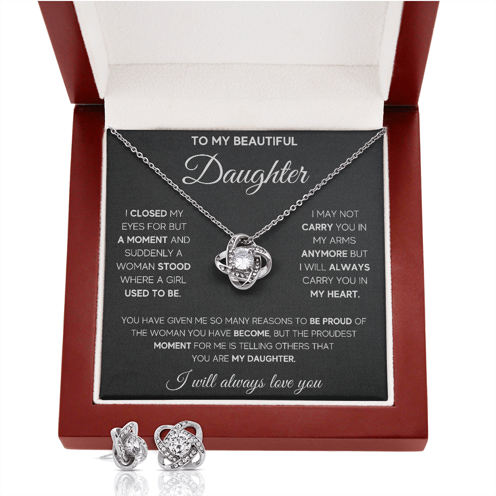 Proud Love Knot Box with Earrings - ON CLOUD NINE GIFTS