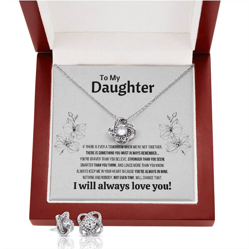 Time Knot Box with Earrings - ON CLOUD NINE GIFTS