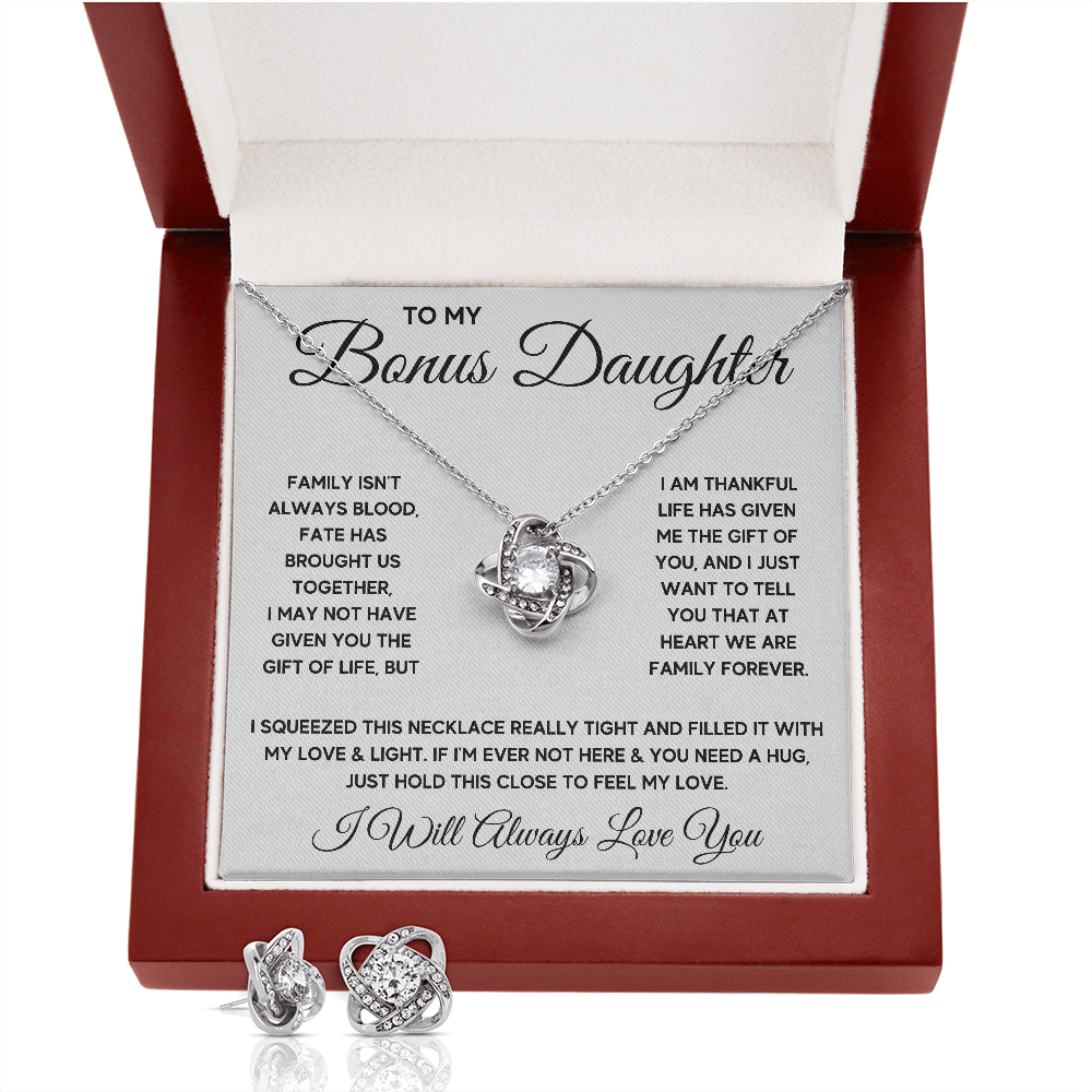 Fate Squeezed Knot Box with Earrings - ON CLOUD NINE GIFTS