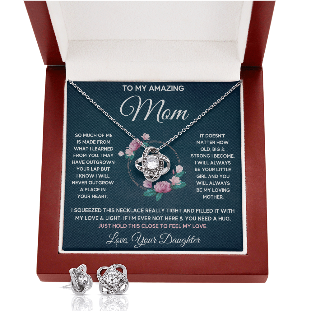 Outgrown Squeezed Box with Earrings - ON CLOUD NINE GIFTS