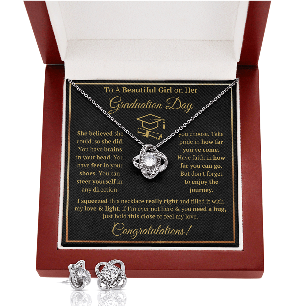 College graduation gifts for her female mba graduation presents for daughter class of 2022 jewelry pendant with message card and gift box - ON CLOUD NINE GIFTS