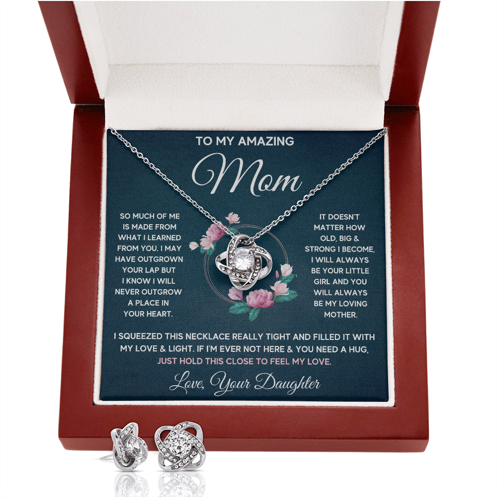 Outgrown Squeezed Knot Box with Earrings - ON CLOUD NINE GIFTS