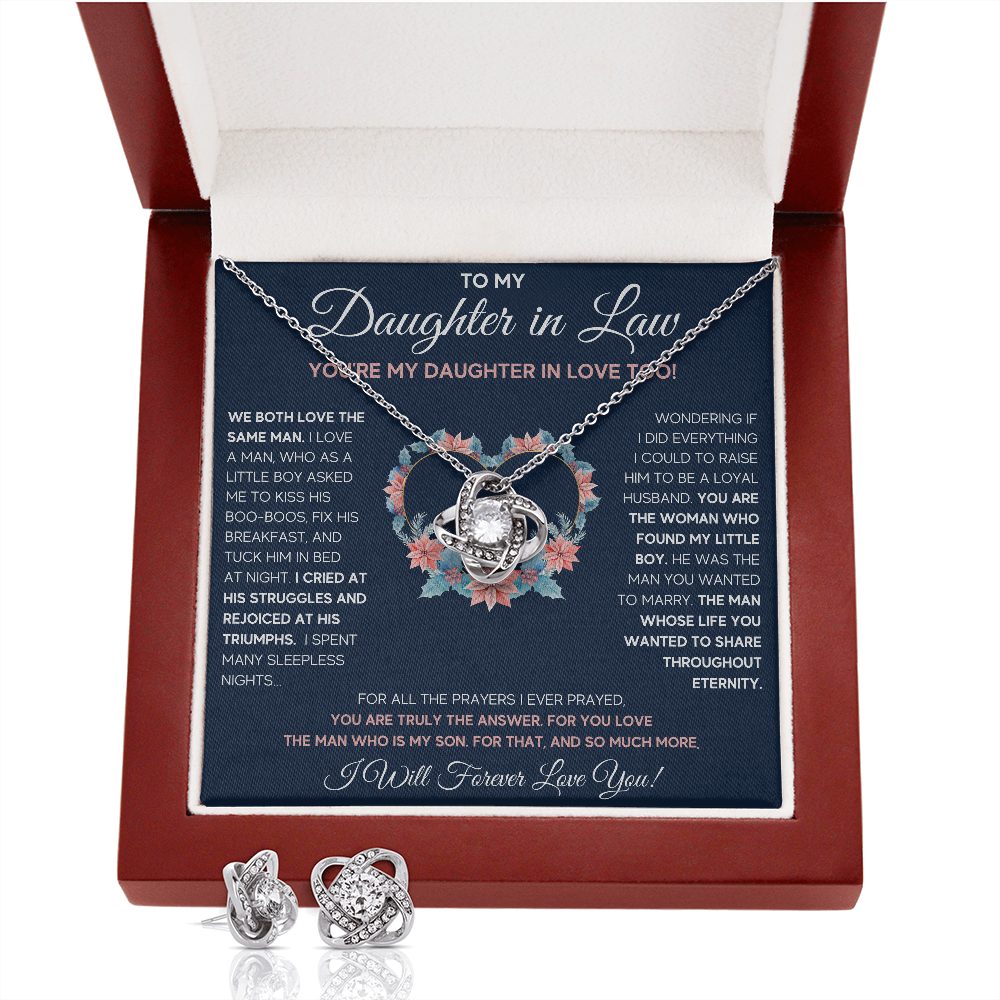 Daughter in Love Box with Earrings - ON CLOUD NINE GIFTS