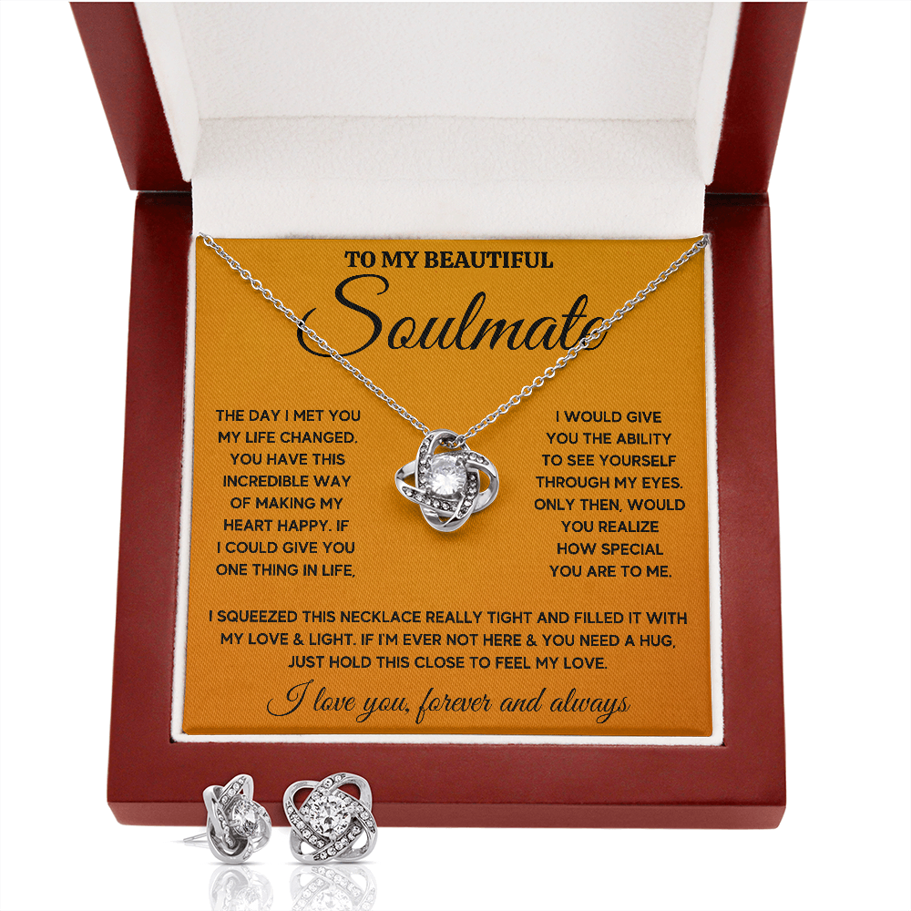 Heart Happy Forever Love Box with Earrings - ON CLOUD NINE GIFTS