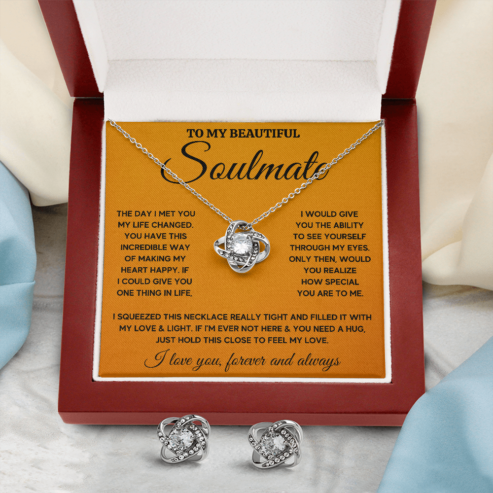 Heart Happy Forever Love Box with Earrings - ON CLOUD NINE GIFTS