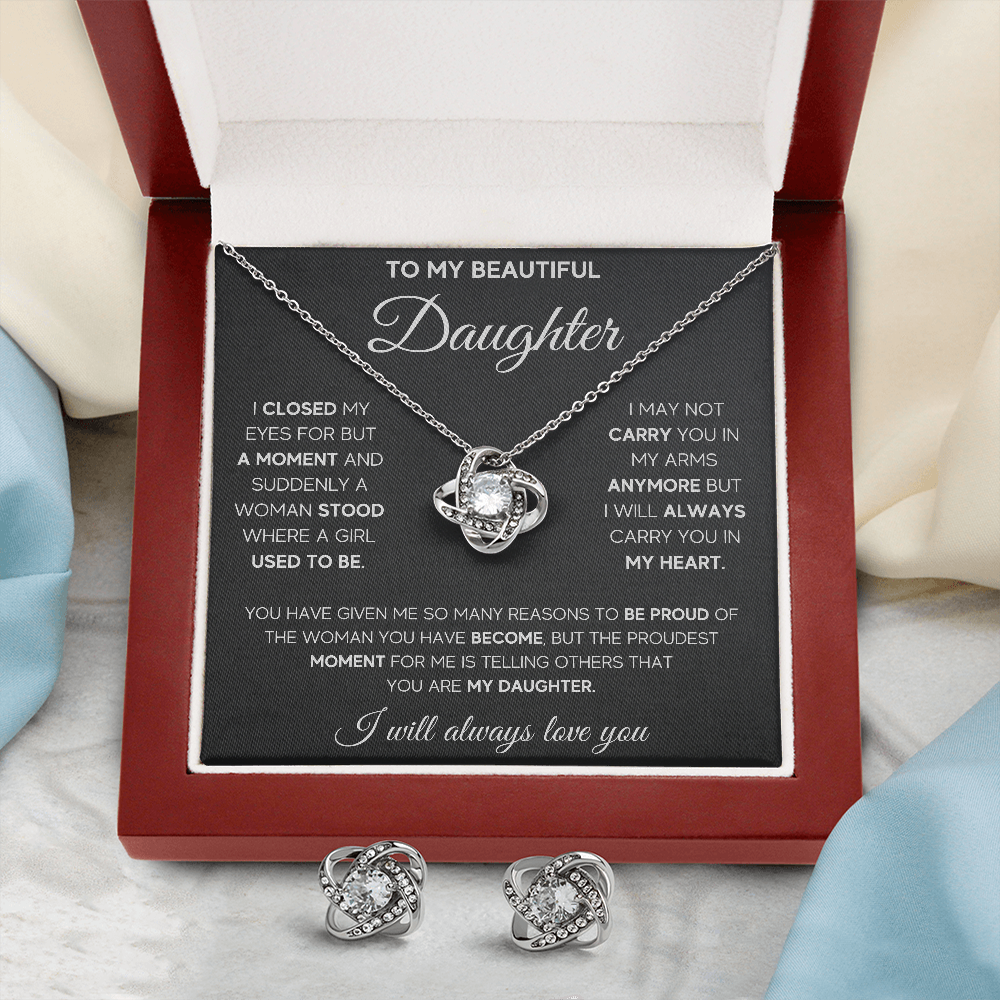 Proud Love Knot Box with Earrings - ON CLOUD NINE GIFTS
