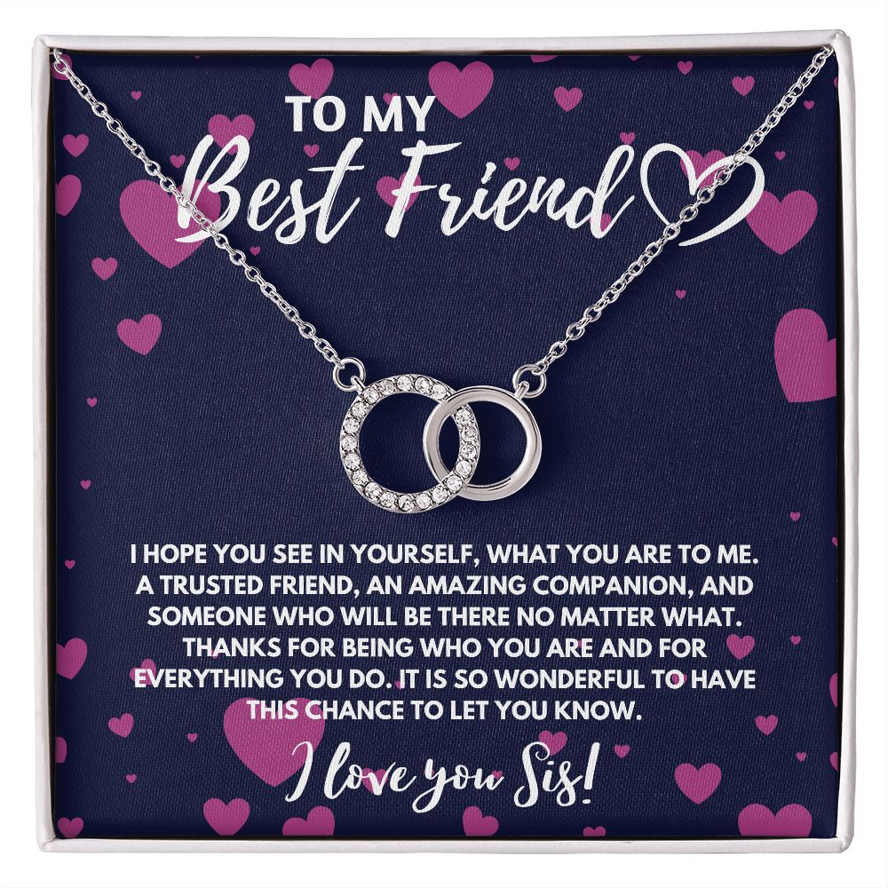 friendship gift, Best friend gifts, necklace set, BFF Necklace, best friend birthday gift, personalized gift, inexpensive gift, necklace - ON CLOUD NINE GIFTS