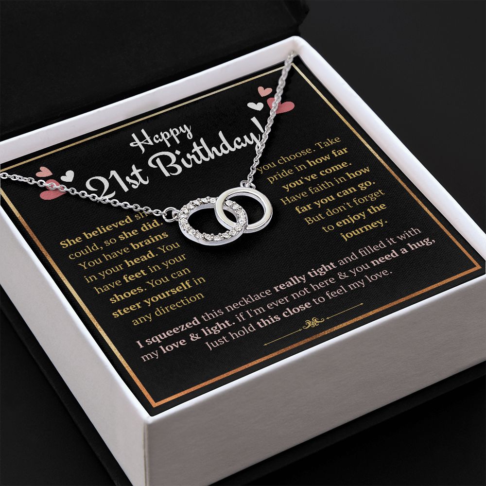 turning 21,21st birthday gifts for her, for daughter, 21 birthday, 21 year old best birthday gifts, 21st birthday jewelry,necklace, present - ON CLOUD NINE GIFTS