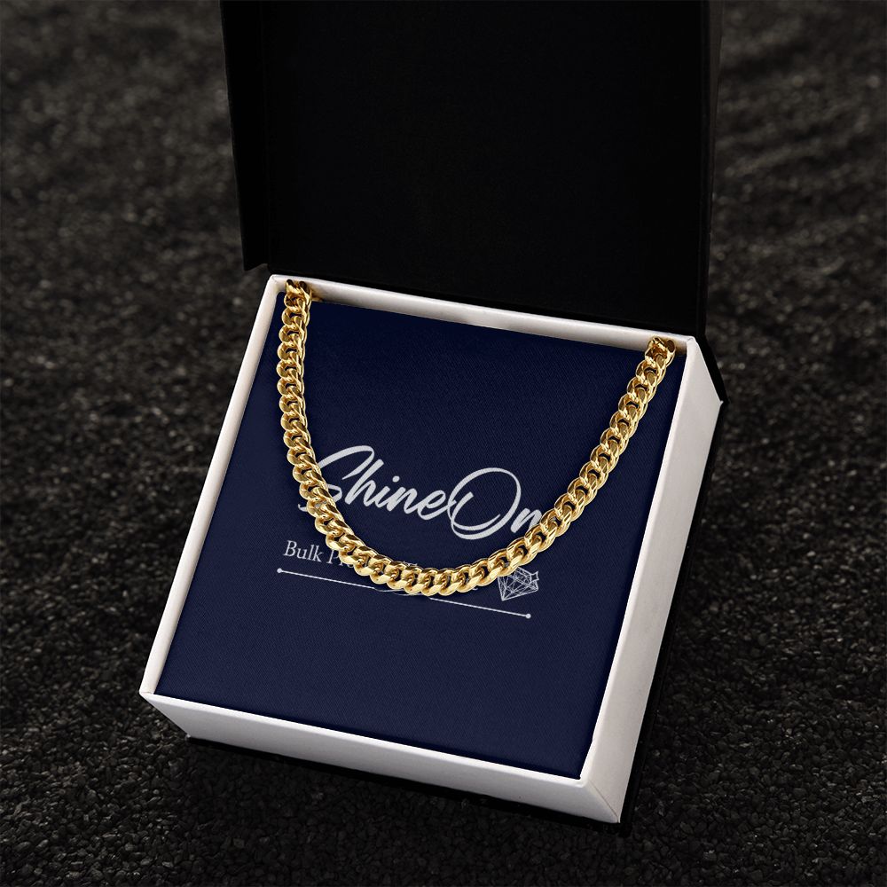 CUBAN LINK CHAIN NECKLACE GIFT SET - ON CLOUD NINE GIFTS