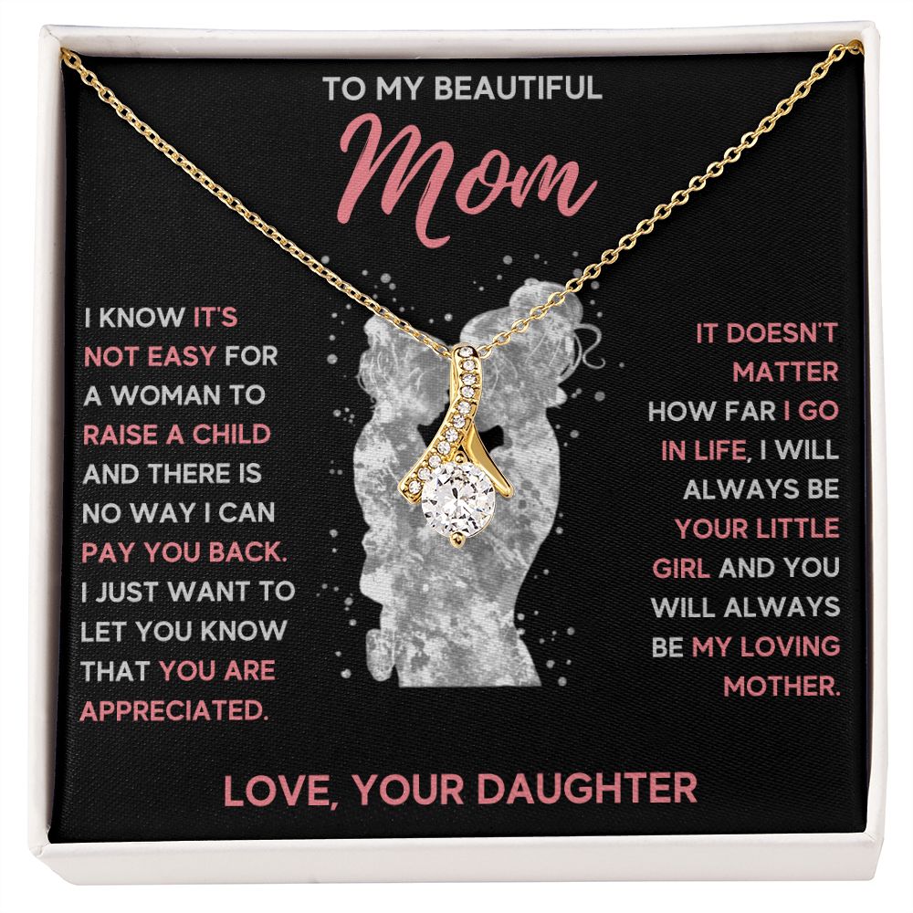mom necklace birthday gifts for mom mama necklaces for women mother and daughter gifts mom christmas gifts from daughter - ON CLOUD NINE GIFTS