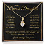 like a daughter to me Stepdaughter jewelry Adopted Daughter Gifts Goddaughter Wedding Present - ON CLOUD NINE GIFTS