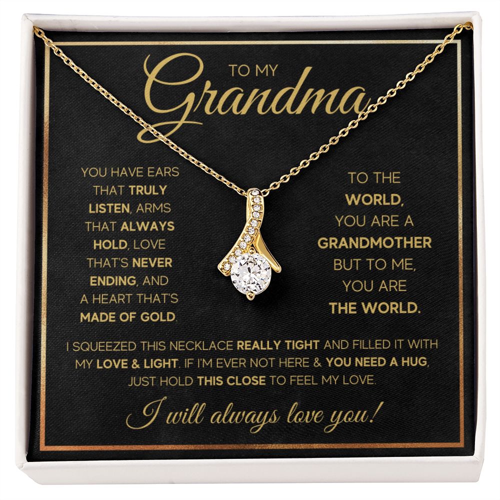 grandma gifts grandmother gift happy birthday grandma best grandma gifts for grandma from granddaughter grandma necklace - ON CLOUD NINE GIFTS