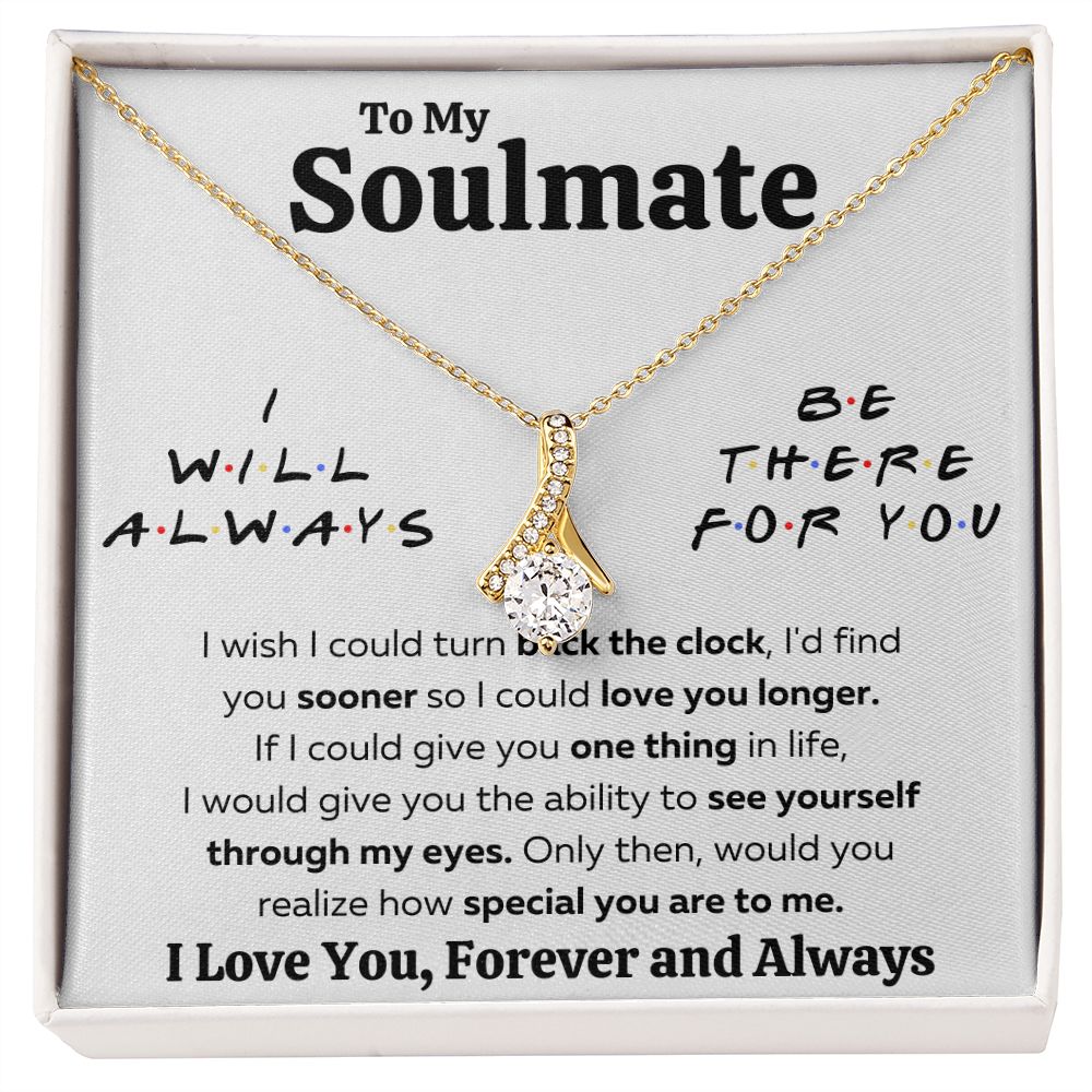 couples necklace to my wife birthday love gifts gift for girlfriend to my soulmate necklace for women gift ideas womens jewelry - ON CLOUD NINE GIFTS
