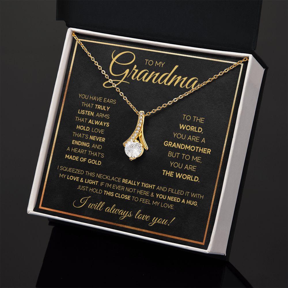 grandma gifts grandmother gift happy birthday grandma best grandma gifts for grandma from granddaughter grandma necklace - ON CLOUD NINE GIFTS