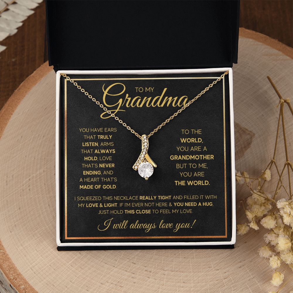 grandma gifts grandmother gift happy birthday grandma best grandma gifts for grandma from granddaughter grandma necklace - ON CLOUD NINE GIFTS