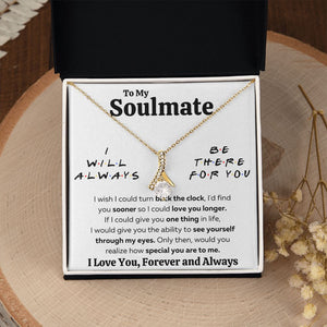 couples necklace to my wife birthday love gifts gift for girlfriend to my soulmate necklace for women gift ideas womens jewelry - ON CLOUD NINE GIFTS