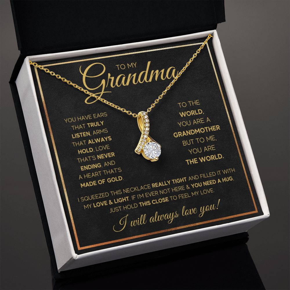 grandma gifts grandmother gift happy birthday grandma best grandma gifts for grandma from granddaughter grandma necklace - ON CLOUD NINE GIFTS