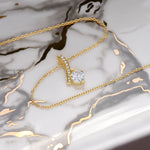 promise necklace for her fiance gifts for her necklaces for couples love necklace soulmate jewelry future wife necklace womens jewelry - ON CLOUD NINE GIFTS