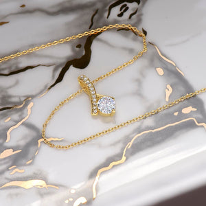 promise necklace for her fiance gifts for her necklaces for couples love necklace soulmate jewelry future wife necklace womens jewelry - ON CLOUD NINE GIFTS