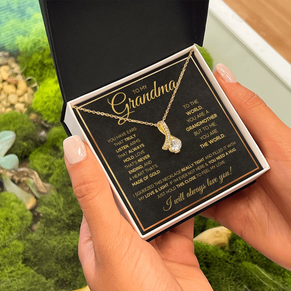 grandma gifts grandmother gift happy birthday grandma best grandma gifts for grandma from granddaughter grandma necklace - ON CLOUD NINE GIFTS