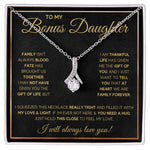 like a daughter to me Stepdaughter jewelry Adopted Daughter Gifts Goddaughter Wedding Present - ON CLOUD NINE GIFTS