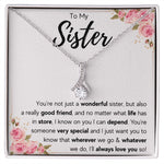 best sister gifts from sister birthday gifts for women christmas gift for sister jewelry sister necklaces sister wedding gift - ON CLOUD NINE GIFTS