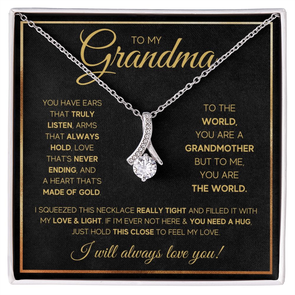 grandma gifts grandmother gift happy birthday grandma best grandma gifts for grandma from granddaughter grandma necklace - ON CLOUD NINE GIFTS