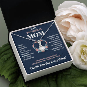 To My Future Mother In Law Gifts From Girlfriend Christmas Gifts For Boyfriends Mom Necklace - ON CLOUD NINE GIFTS