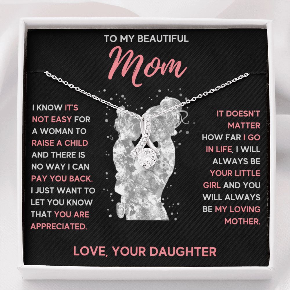 mom necklace birthday gifts for mom mama necklaces for women mother and daughter gifts mom christmas gifts from daughter - ON CLOUD NINE GIFTS